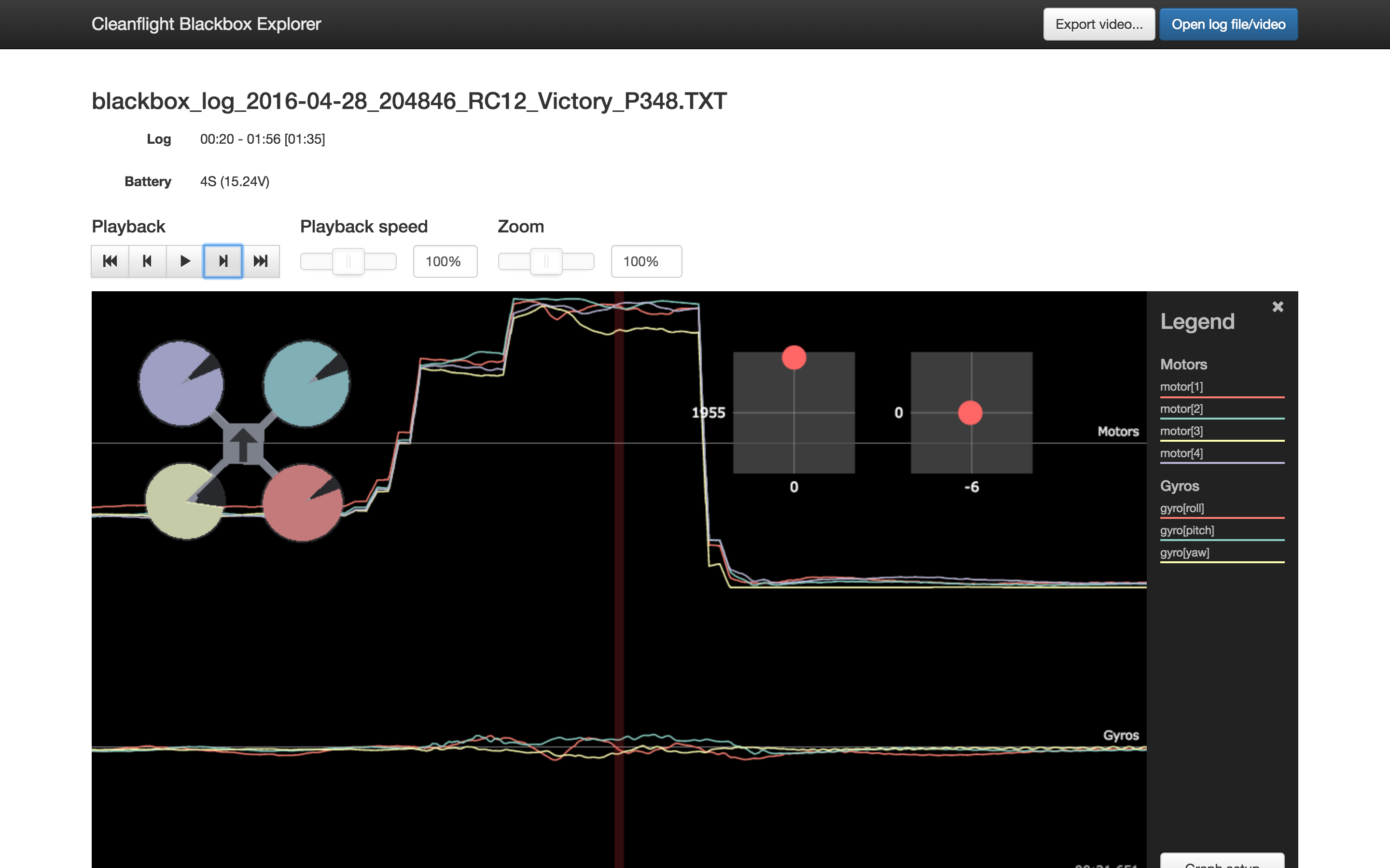 穿越机PID调试分析工具 BlackBoxExplorer 3.5.0 下载